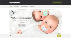 Desktop Screenshot of mijnfopspeen.be